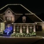 Commercial Christmas Lights, Commercial Christmas Lights, residential christmas lights, christmas lights on a home, jefferson, GA